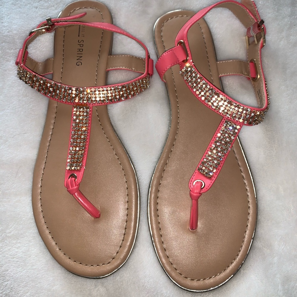 Very fashionable sandals.